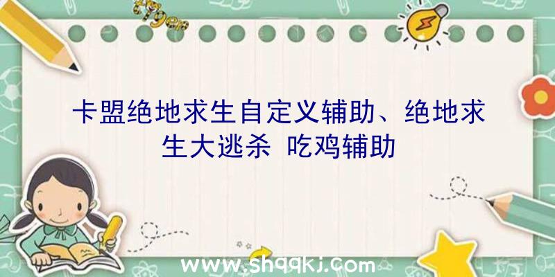 卡盟绝地求生自定义辅助、绝地求生大逃杀